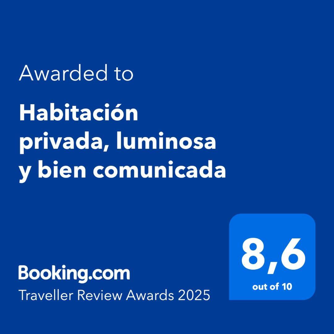 Habitacion Privada, Luminosa Y Bien Comunicada 马德里 外观 照片